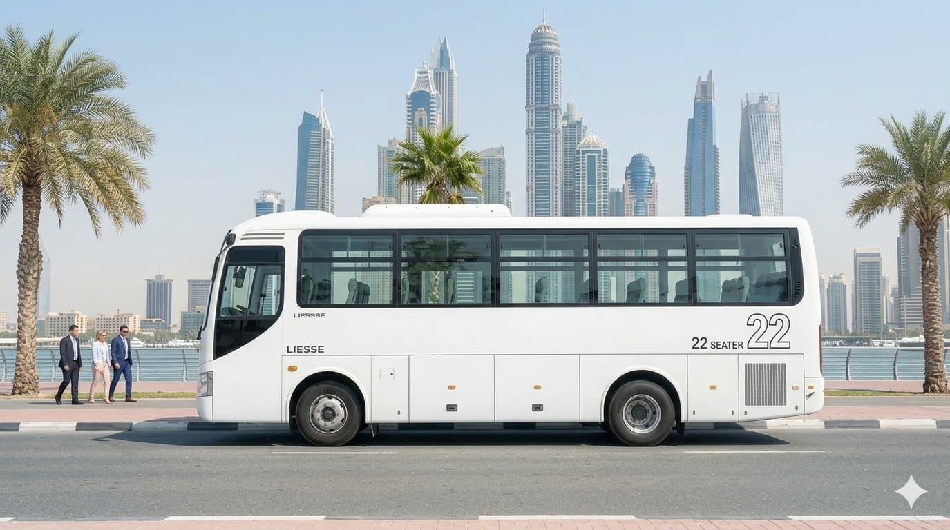 22 Seater Mitsubishi Fuso Rosa
