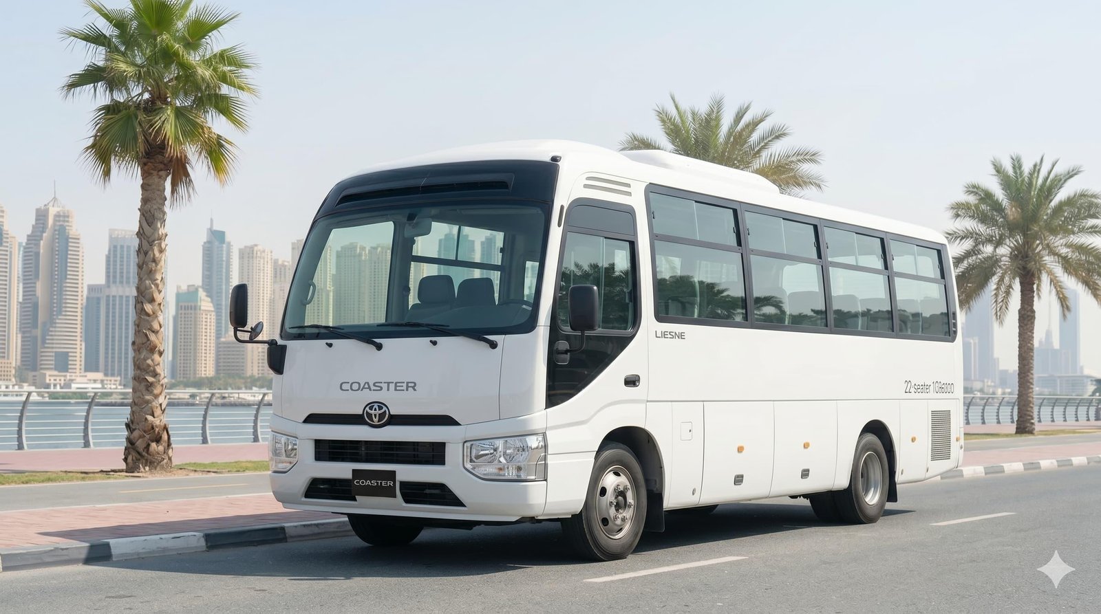 22-Seater Toyota Coaster