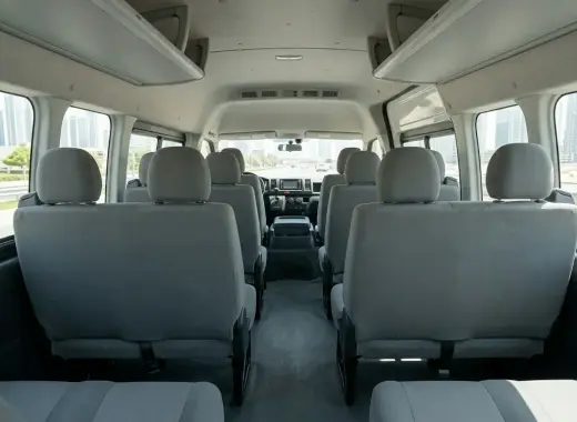 15 Seater Toyota Hiace Van Rental