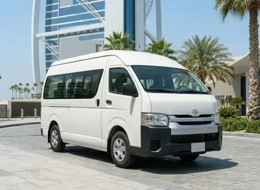 15 Seater Toyota Hiace Van Rental