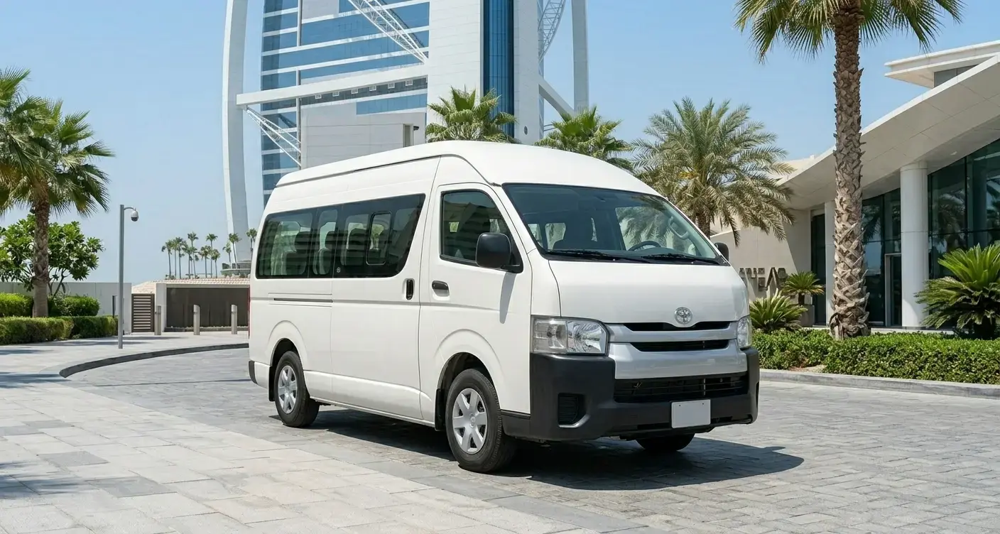 15 Seater Toyota Hiace Van Rental