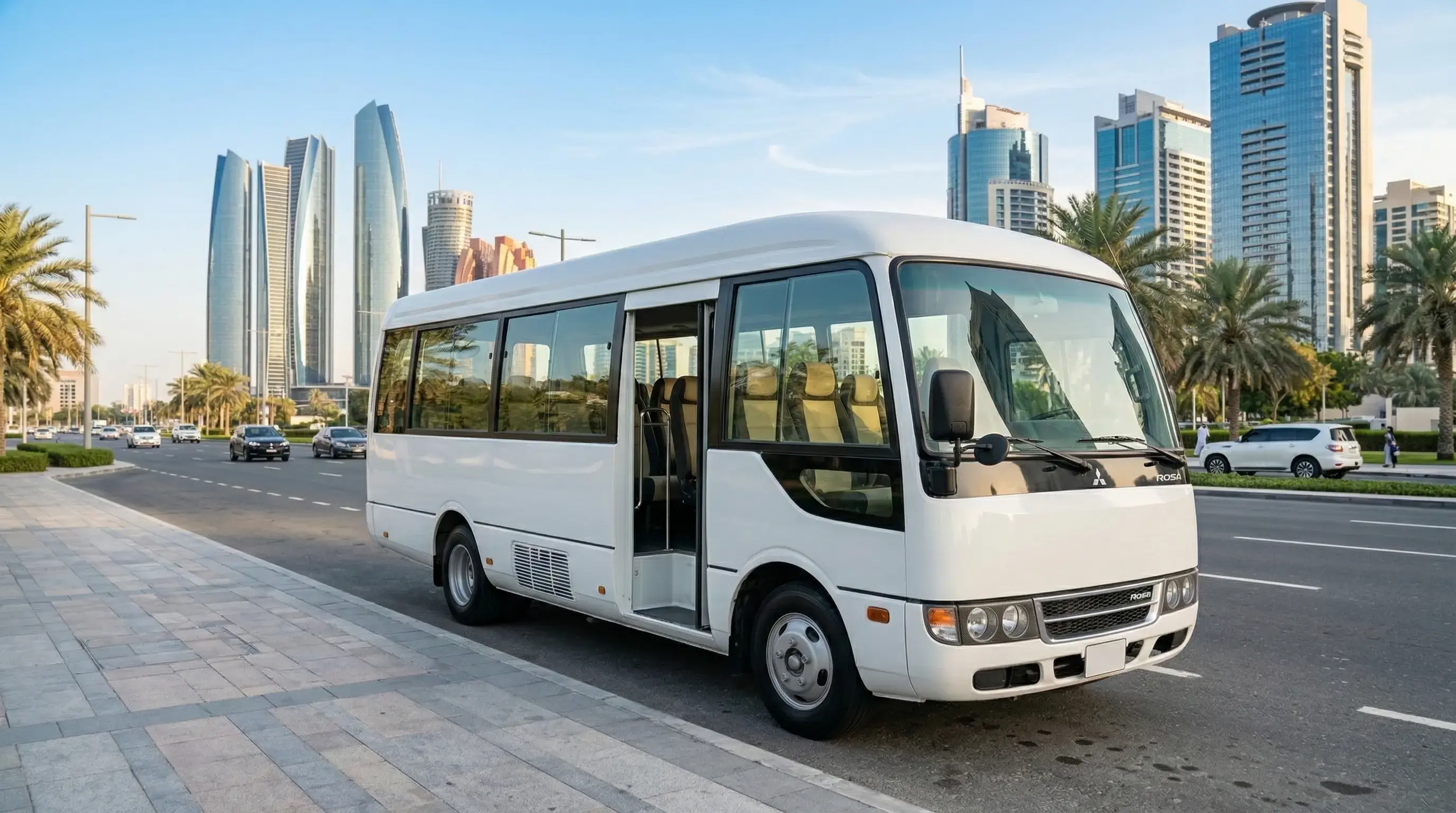 22 Seater Mitsubishi Fuso Rosa