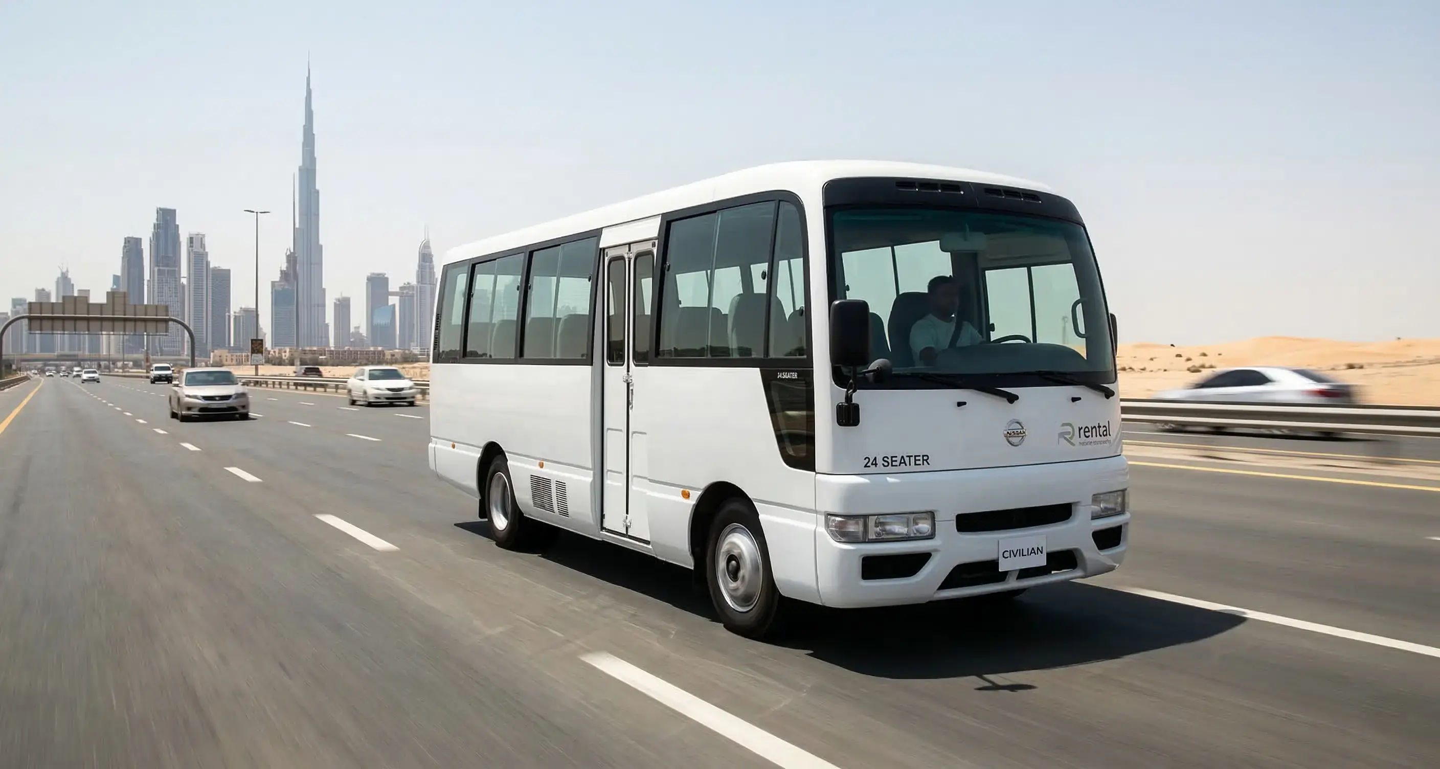 24 Seater Nissan Civilian Bus