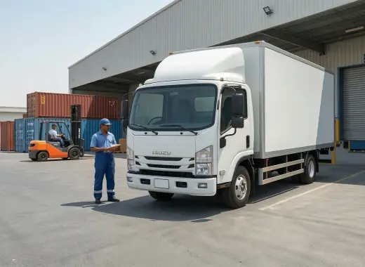 7 Ton Box Pickup Truck