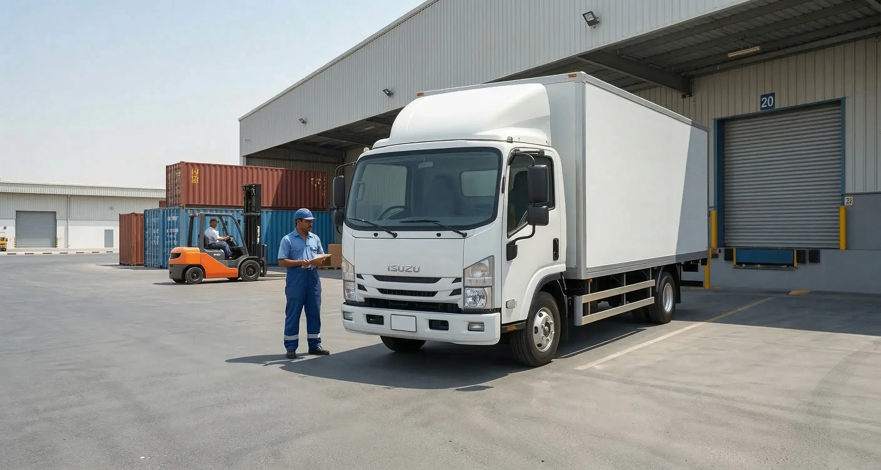 7 Ton Box Pickup Truck