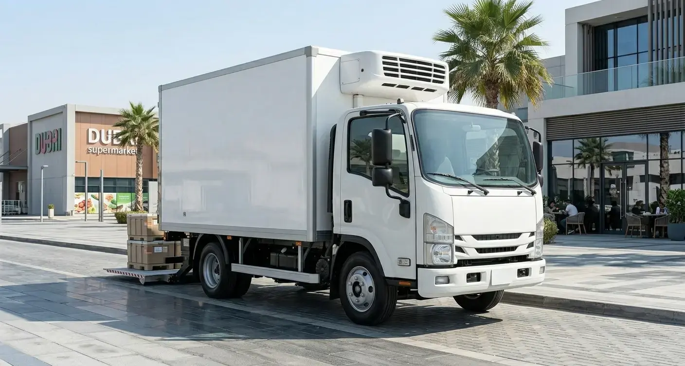 Chiller Truck 3.5 Ton With Tail-lift