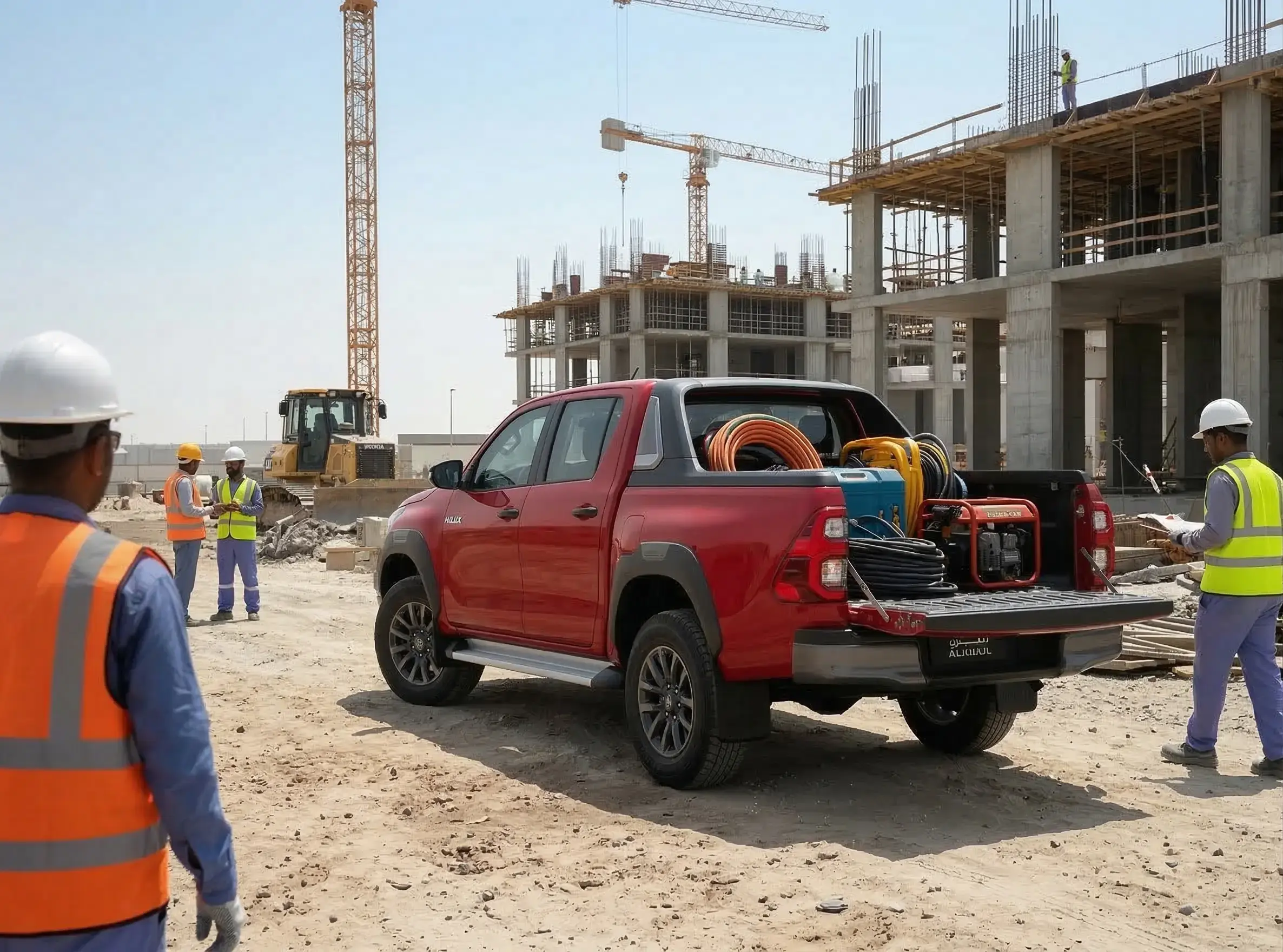 Rent Toyota Hilux 4X4 Pickup