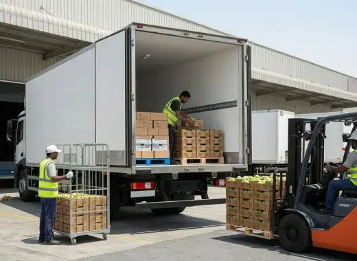 Mercedes 10 Ton Chiller Truck