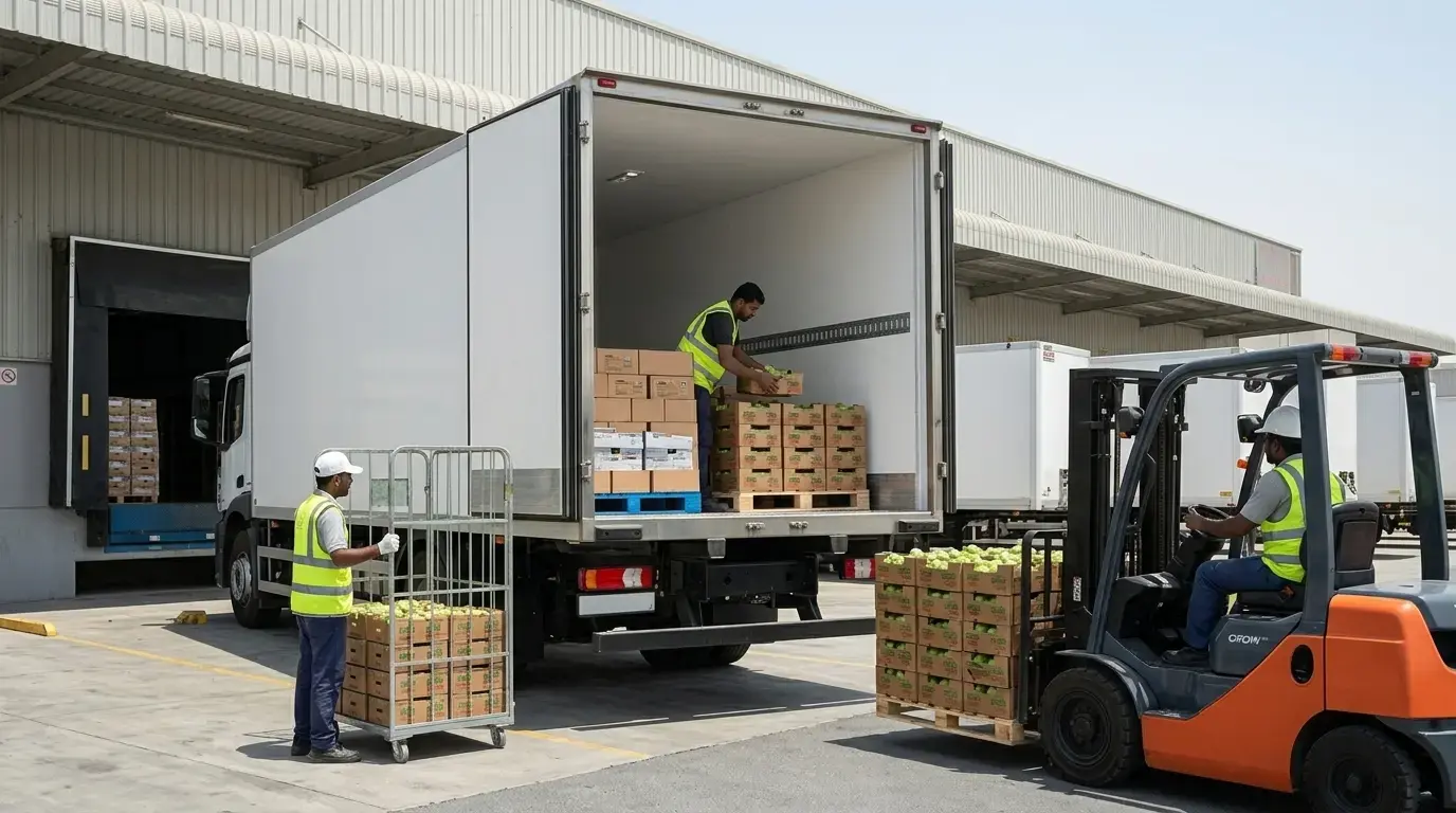 Mercedes 10 Ton Chiller Truck