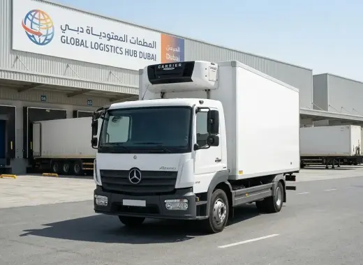 Mercedes 7 Ton Chiller Truck