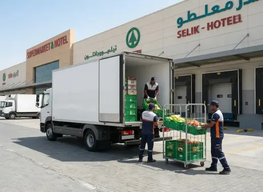 Mercedes 7 Ton Chiller Truck