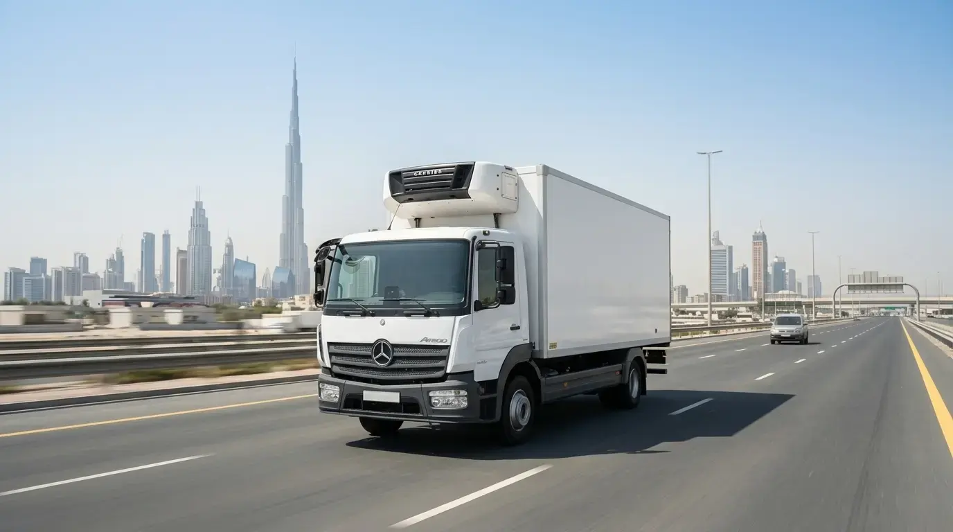 Mercedes 7 Ton Chiller Truck