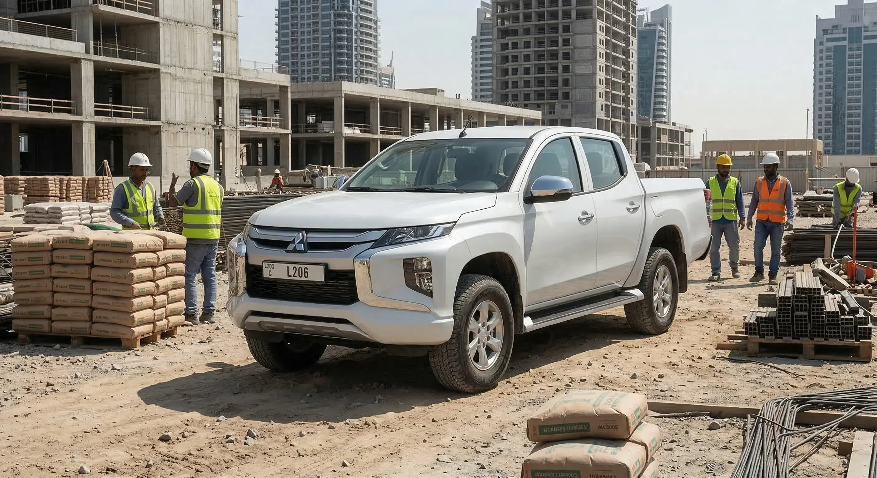 Rent Mitsubishi L200 D/C 4×4 Auto