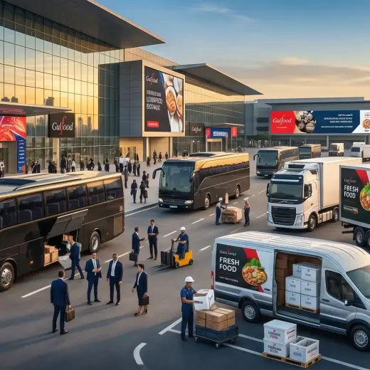 Gulfood in Dubai with Alkhan Transport