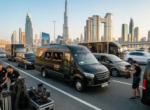 Film and Photography Transport Services in Dubai