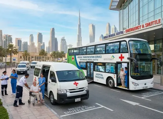 Medical and Healthcare Transport Services in Dubai
